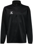 hummel Essential Half-Zip Sweatshirt Kids schwarz, 12 (152) Kinder