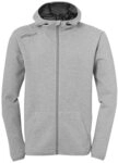 uhlsport Herren Jacke Essentielle Hood Jacke, Dark Grau Melange, S, 100519615