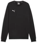 Puma Herren Teamgoal Casuals Crew Neck SWE Strickpullover, Puma Black-Puma White, XXL