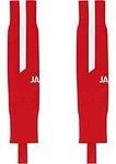 JAKO Unisex Stutzen Lazio, Sportrot/Wei&szlig;, L-XL
