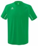 Erima Unisex Kinder Liga Star Trainings T-Shirt (1082330), smaragd/wei&szlig;, 140