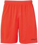 uhlsport Kinder Shorts Center Basic Shorts, Fluo rot/Schwarz, 116, 100334224