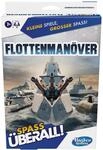Hasbro Gaming Flottenman&ouml;ver Kompakt, Reisespiel f&uuml;r 2 Spieler ab 7 Jahren,