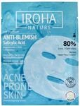 IROHA NATURE - GESICHTSMASKE ANTI-UNREINHEITEN | 20 ml | Salicyls&auml;ure,...