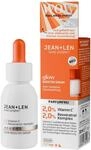 Jean & Len Glow Booster Serum, vegan, 30 ml | F&uuml;r jeden Hauttyp, schenkt matter Haut