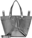 LIEBESKIND BERLIN Schultertasche Umh&auml;ngetasche Elvira Shopper Silver Stone