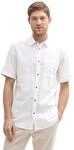 Tom Tailor Herren 1045098 Hemd, 20000 - White, L EU