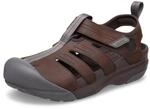 Crocs Damen Yukon Fisherman Sandalen, Espresso, 38/39 EU