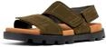 Camper, Brutus Sandal, Men Sandal, Medium Green, 42, (EU)