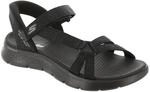 Skechers Damen 141481-bbk Sandalen, Schwarz, 37 EU