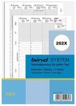 bind Kalender 2025 DIN A5 Kalenderreinlage Terminplaner Tageskalender 1 Woche /