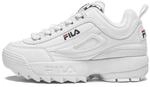FILA Unisex Kinder Disruptor Teens Sneaker, White, 36 EU