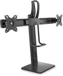 PureMounts&reg; Monitor-Halterung f&uuml;r Zwei Bildschirme, 2X VESA 75x75 bis VESA 100x100