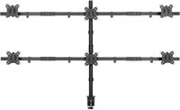 Equip 650160 17"-32" bewegliche Tischhalterung f&uuml;r 6 Monitore