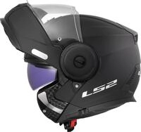 LS2, Modularer Motorradhelm Scope II SOLID Matt Black, L