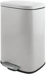 Spirella - Badezimmerabfalleimer mit Fu&szlig;pedal Modell Akira - Hochwertiger Edelstahl