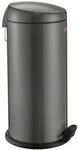 WESCO klassischer Tretabfallsammler CAPBOY MAXI in der Farbe graphit,