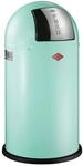 WESCO Pushboy M&uuml;lleimer in der Farbe Mint, pulverbeschichtetes Stahlblech, 50 Liter