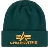 Alpha Industries Unisex 3D Beanie, Force Green, One Size