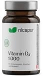 NICApur Vitamin D 1.000 Kapseln, 120 St. Kapseln