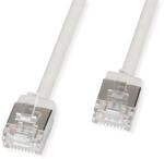 ROLINE U/FTP DataCenter Patchkabel Kat.6A (Class EA), LSOH, slim, extra kurzer