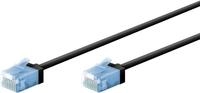 goobay 74242 CAT 6A Patchkabel slim/Ultraflexibles RJ45 CAT 6A Netzwerkkabel...