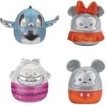 Squishmallows SQDI00234 - Disney 100 4er Pack, offizielles Set mit Micky,...