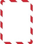 Djois, 194923 &ndash; Magnetischer Safety-Info-Rahmen A4, Rot, 2 St