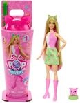 Barbie Pop-Reveal-Set aus Puppe und Accessoires, Shakes-Serie, duftende helle