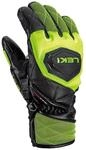 LEKI Kinder WCR Venom 3D Handschuhe, Black-Ice Lemon, 5