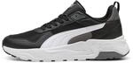 PUMA Trinity 2 LT, Unisex Sneaker, PUMA Black-PUMA White-COOL Dark Gray,
