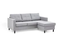 Atlantic Home Collection Polsterecke Tea, 189/150/81 cm, Ecke beidseitig...