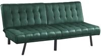 Atlantic Home Collection Pierre Sofabett, Polyester, Gr&uuml;n, 178 x 76 x 82 cm