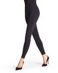 FALKE Damen Leggings Seamless W Le blickdicht einfarbig 1 St&uuml;ck, Blau Marine...