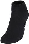 JAKO Unisex F&uuml;&szlig;linge Basic 3er-Pack, Schwarz, 47-50