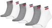 Levi&rsquo;s Mittelhohe Socken, Outdoor-Socken aus atmungsaktiver Bio-Baumwolle mit
