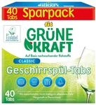 fit Gr&uuml;ne Kraft Classic Tabs 40 St&uuml;ck, Glanz, vegan