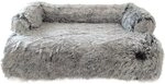 Nobby 61770 Sofamatte eckig NURU grau; L x B x H: 110 x 85 x 15 cm