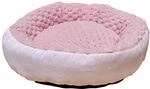 Nobby Komfortbett Donut Classic Diamond rosa D x H: &Oslash; 60 x 18 cm