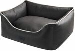 Nobby Komfortbett eckig HORIA antrazith 50 x 42 x 18 cm