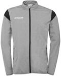 uhlsport Unisex Squad 27 Classic Sport-Jacke, Dark Grau Melange/schwarz, XL EU