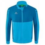 Erima Kinder Six Wings Pr&auml;sentationsjacke (1012207), curacao/mykonos, 128