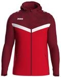 JAKO ICONIC Kapuzenjacke - Zipper Hoodie Herren, Bequeme Sweatjacke mit Keep Dry
