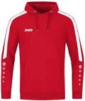 JAKO Herren Kapuzensweatshirt Power, Rot, 3XL