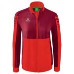 Erima Damen Six Wings Pr&auml;sentationsjacke (1012212), rot/bordeaux, 42