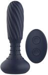Dream Toys Startroopers Titan Vibrating Vibe With Remote Analplug Blue 14,2 cm