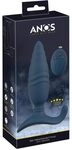 Anos Rc Analvibrator mit Sto&szlig;funktion, Blau, 14-15 cm