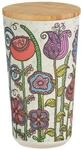 WENKO Aufbewahrungsdose Flowers, floraler Vorratsbeh&auml;lter mit Deckel aus...
