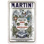 Nostalgic-Art Retro Blechschild, 20 x 30 cm, Martini &ndash; Bianco Vermouth Label &ndash;