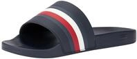 Tommy Hilfiger Herren Badeschuhe Pool Slide mit Tommy-Branding